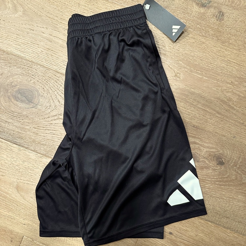 Adidas Big Boys Performance Shorts, Black, XL (18/20)